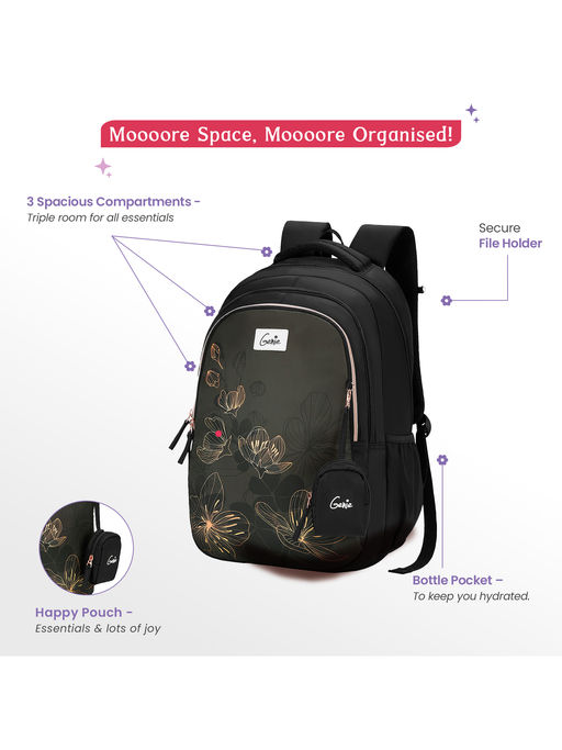 Genie School Bags With Bottle Holder Buy Genie Twinkle School 19