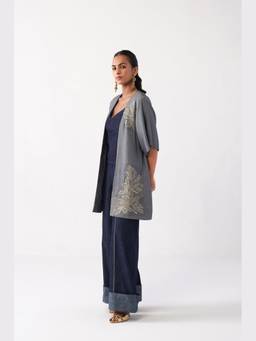 SPACELINES - Blue Dastoor 3-Piece Co-Ord Sets