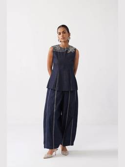 SPACELINES - Blue Nazaakat Co-Ord Sets