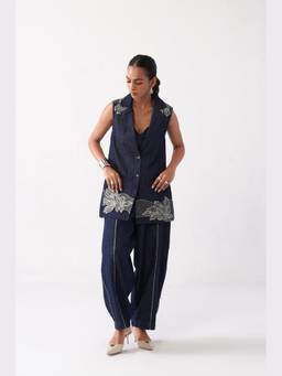 SPACELINES - Blue Rutba 3-Piece Co-Ord Sets