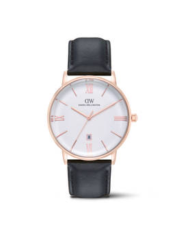 Daniel Wellington - Round 42mm White Dial Analog Men Watch - DW0DG1802