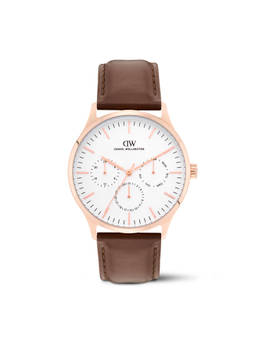 Daniel Wellington - Round 42mm White Dial Analog Men Watch - DW0DG2201