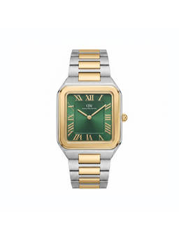 Daniel Wellington - Square 34mm Green Dial Analog Men Watch - DW0DG2600