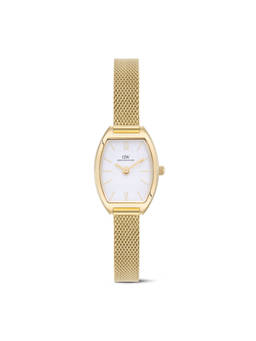 Daniel Wellington - Oval 20mm Gold Dial Analog Women Watch - DW0DL2000