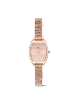 Daniel Wellington - Oval 20mm Rose Gold-Tone Dial Analog Women Watch - DW0DL2001
