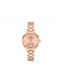 Daniel Wellington - Round 32mm Rose Gold-Tone Dial Analog Women Watch - DW0DL2302