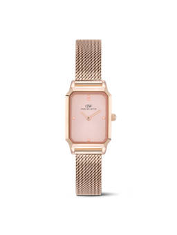 Daniel Wellington - Octagonal 21mm Rose Gold-Tone Dial Analog Women Watch - DW0DL2601