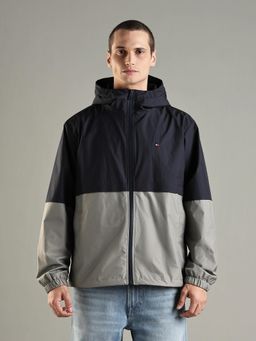 Tommy Hilfiger - Blue Colorblock Regular Fit Jacket