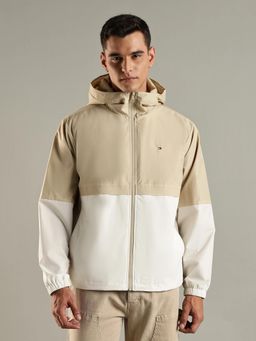 Tommy Hilfiger - Brown Colorblock Regular Fit Jacket