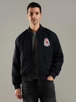 Tommy Hilfiger - Blue Typography Regular Fit Jacket