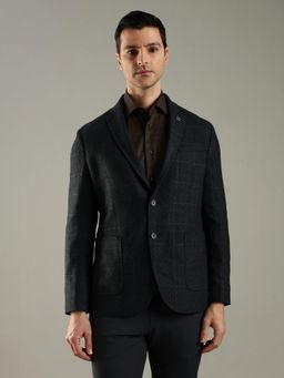Tommy Hilfiger - Black Checks Regular Fit Blazer