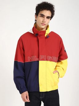 Tommy Hilfiger - Multi-Color Colorblock Relaxed Fit Jacket