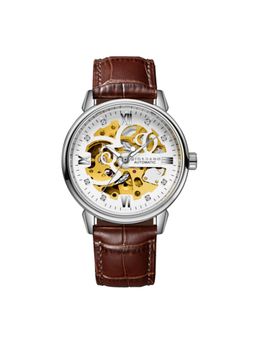 Giordano - Iconic Skeleton Automatic Watch with Brilliant Diamond Accents For Men - Gz-50113 (M)