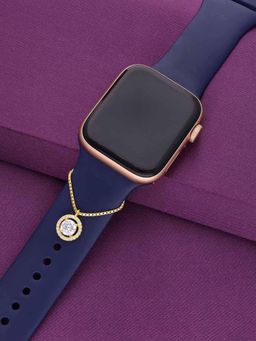 Kai Jewel - Sterling Silver Gold Solitaire Watch Charm