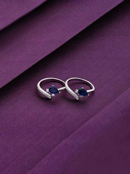 Kai Jewel - Sterling Silver Blue Trendy Silver Toe Rings