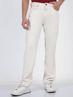 Ben Sherman - Men White Raw Denim Jeans