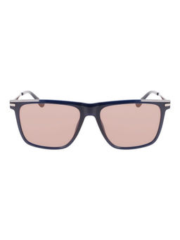 Calvin Klein - Brown Lens Wayfarer Sunglass Full Rim Black Frame with UV Protected