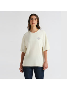 Pepe Jeans - White Back Print Short Sleeve Oversized T-Shirt