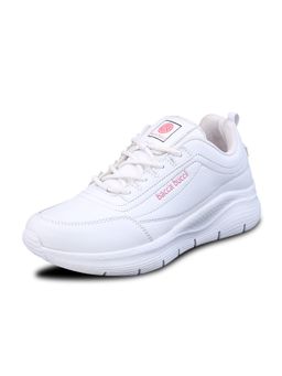 Bacca Bucci - Afterburn Chunky Sneakers -White Casual Fashion Lightweight Sole Platform Shoes