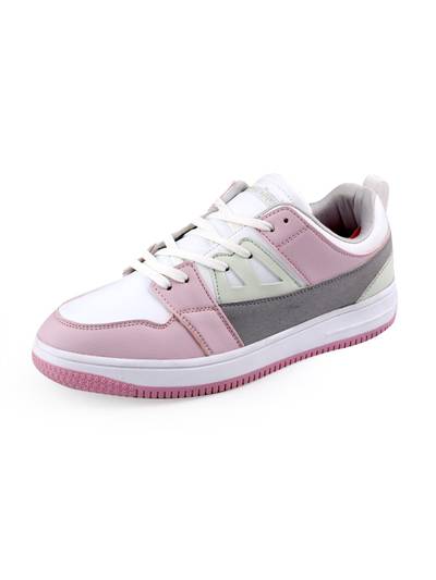 Serenity Low Top Flat Sole Fashion Womens Sneakers Pink
