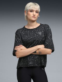 Puma - Train Favourite Women's All-Over-Animal Printed T-Shirt