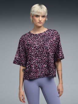 Puma - Train Favourite Women's All-Over-Animal Printed T-Shirt