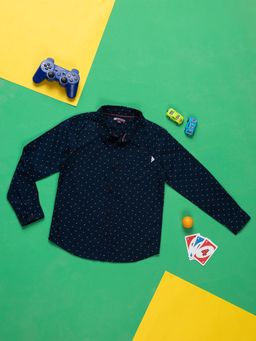 Purple United Kids - Boys Navy Blue Shirt