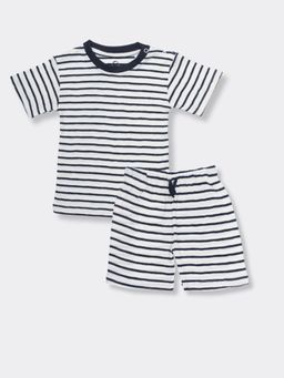 Orange Sugar - T-Shirt & Short Zebra Stripes (Set of 2)