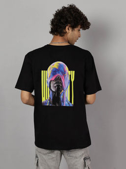 TeenTrums - Boys Oversized Humanity Graphic Printed T-shirt