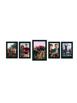 eCraftIndia - Memory Wall Collage Photo Frame - Set of 5 Photo Frames