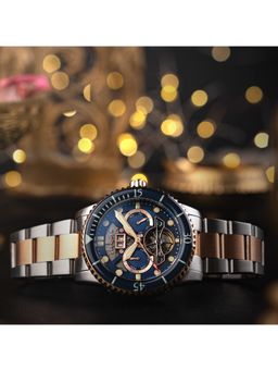 Earnshaw - Duncan Grand Date Open Heart Multifunction Dial Men's Watch - Es-8174-Bb