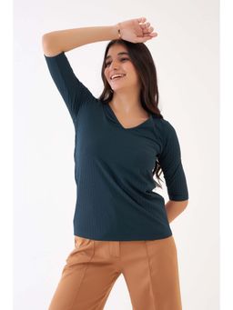 SALT Attire - Women Green Bianca Top