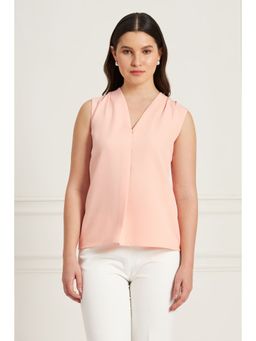 SALT Attire - Women Peach Camellia Top