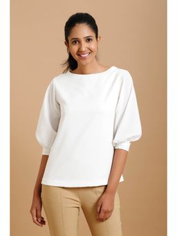 SALT Attire - Women White Coconut Top