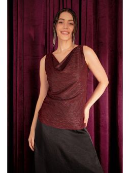 SALT Attire - Women Maroon Delora Top