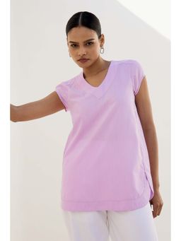 SALT Attire - Women Purple Gloria Top