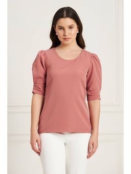 SALT Attire - Women Peach Jaunty Top