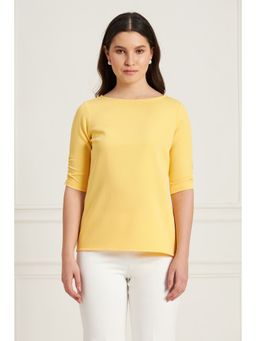 SALT Attire - Women Yellow Judicious Top