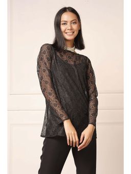 SALT Attire - Women Black Melanie Top