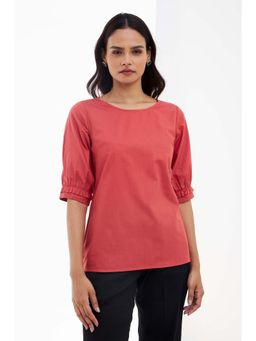 SALT Attire - Women Red Pomegranate Top