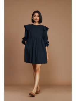 Mati - Baliza Charcoal Short Dress