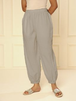 Aravalii - Stone Embroidered Lace Cuff Pant