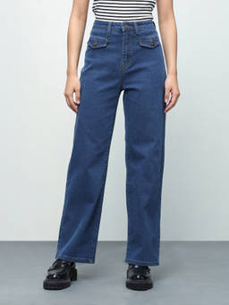 U.S. POLO ASSN. - Women Straight Fit Blue Jeans