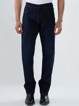 Spykar - Blue Solid/Plain Mid Waist Jeans