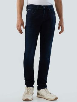 Spykar - Blue Solid/Plain Low Waist Jeans