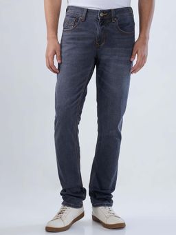 Spykar - Black Solid/Plain Low Waist Jeans