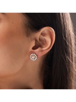 Voylla - Sparkling Elegance Dazzling Stud Earrings