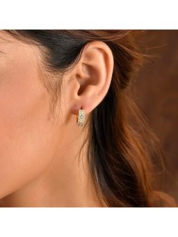 Voylla - Sparkling Essentials Heer Hoop Stud Earrings