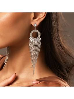 Voylla - Korean Bling Celestial Cascade Earrings