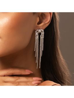 Voylla - Korean Bling Twilight Glimmer Cascade Earrings